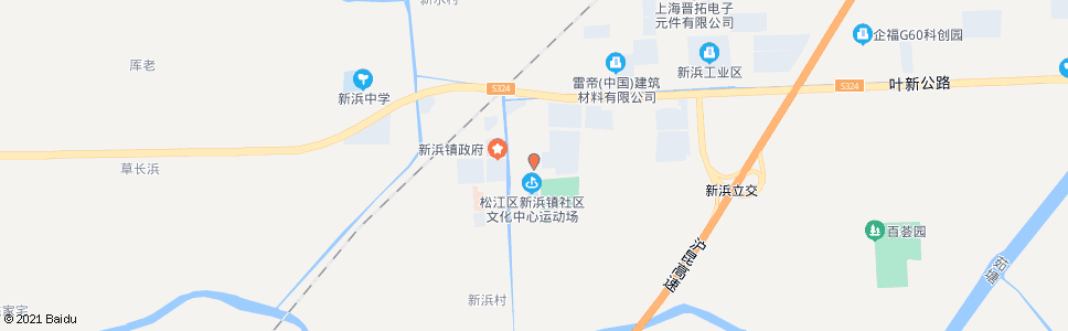 上海新浜汽车站_公交站地图_上海公交_妙搜公交查询2024