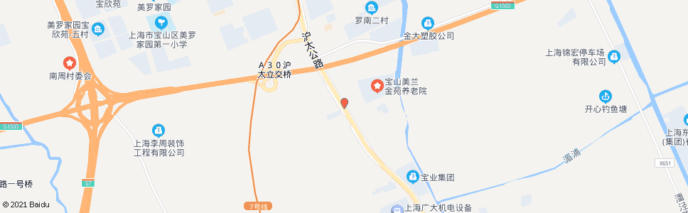 上海沪太公路东电台路_公交站地图_上海公交_妙搜公交查询2024