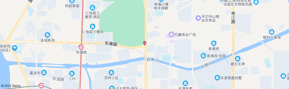 上海东高路杨高北路(招呼站)_公交站地图_上海公交_妙搜公交查询2024