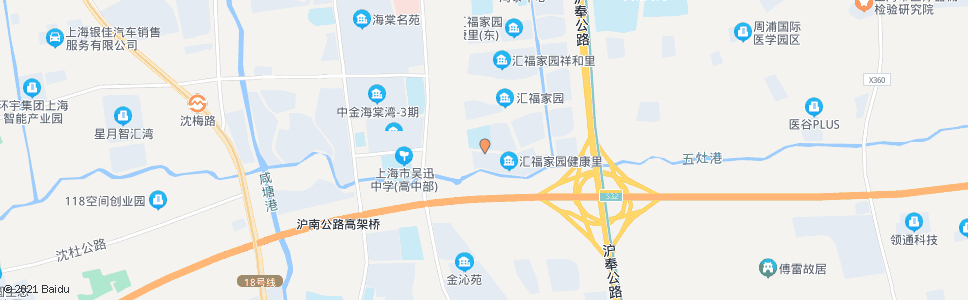 上海瑞和路周达路_公交站地图_上海公交_妙搜公交查询2024