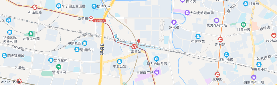 上海基础公司(临时站)_公交站地图_上海公交_妙搜公交查询2024
