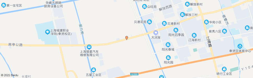 上海秀南村(林业署)_公交站地图_上海公交_妙搜公交查询2024