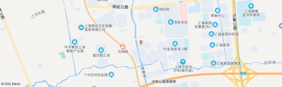 上海瑞浦路沈梅东路_公交站地图_上海公交_妙搜公交查询2024