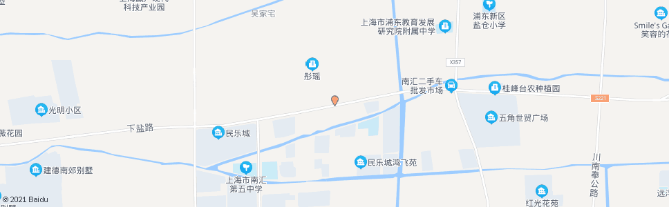 上海下盐路南团路(永安村)_公交站地图_上海公交_妙搜公交查询2025