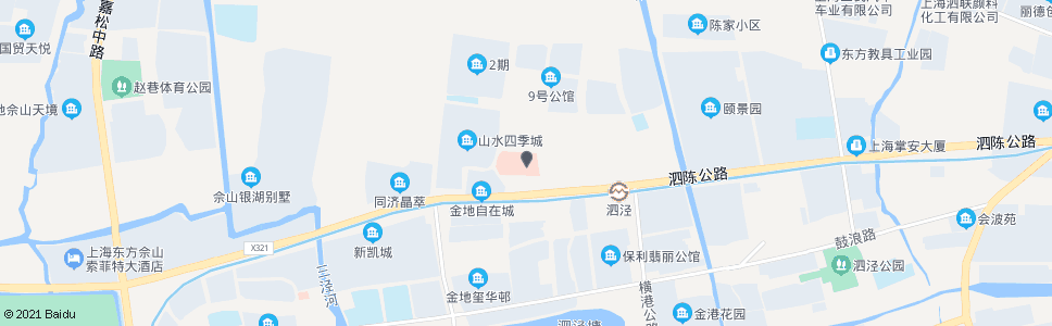 上海泗凯路泗通路(泗泾医院)_公交站地图_上海公交_妙搜公交查询2024