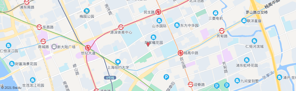 上海灵山路桃林路(进才中学)_公交站地图_上海公交_妙搜公交查询2024