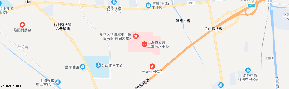 上海公共卫生中心_公交站地图_上海公交_妙搜公交查询2024