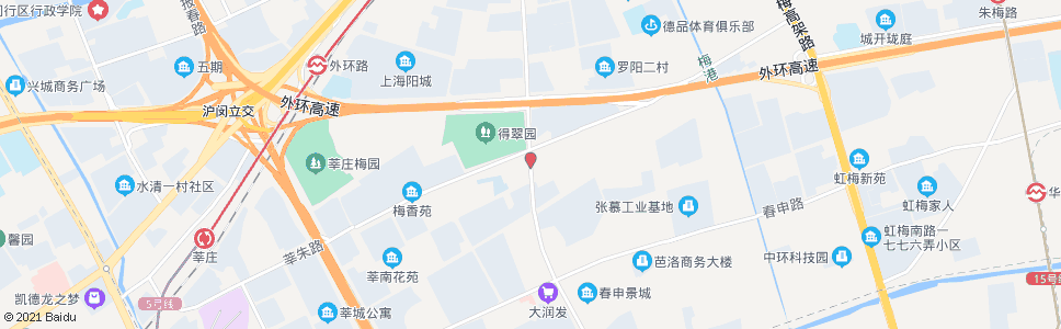 上海莲花南路高兴路_公交站地图_上海公交_妙搜公交查询2024