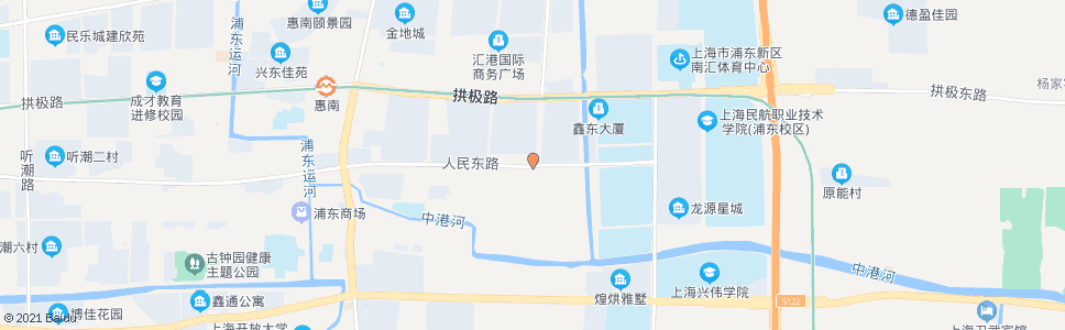 上海人民东路川南奉公路_公交站地图_上海公交_妙搜公交查询2024