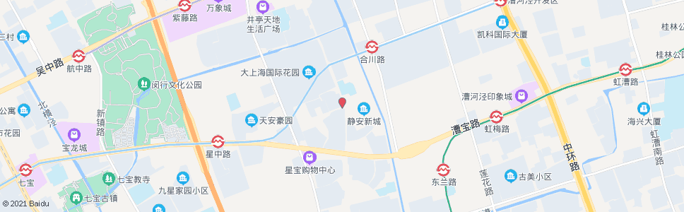 上海静安新城_公交站地图_上海公交_妙搜公交查询2024