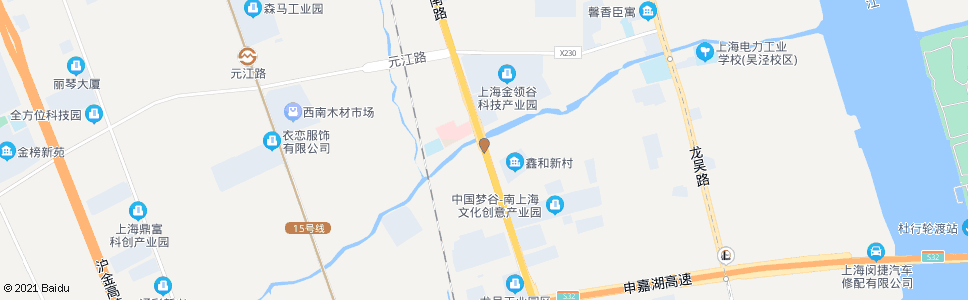 上海虹梅南路北吴路(塘湾)_公交站地图_上海公交_妙搜公交查询2024