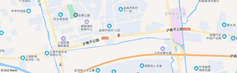 上海沪青平公路胜泾桥_公交站地图_上海公交_妙搜公交查询2024