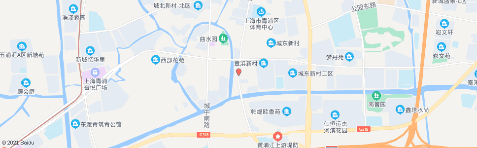 上海青松路城中东路_公交站地图_上海公交_妙搜公交查询2024