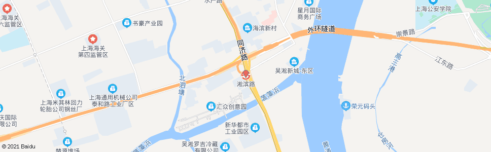 上海淞滨路淞滨支路_公交站地图_上海公交_妙搜公交查询2024