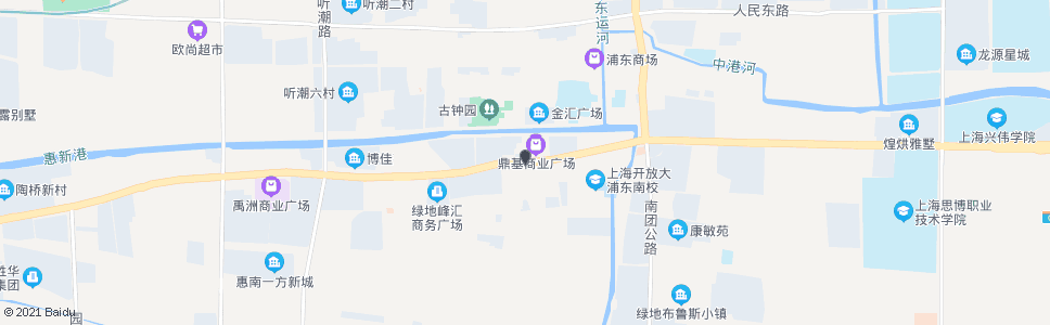 上海沪南公路南门大街_公交站地图_上海公交_妙搜公交查询2024