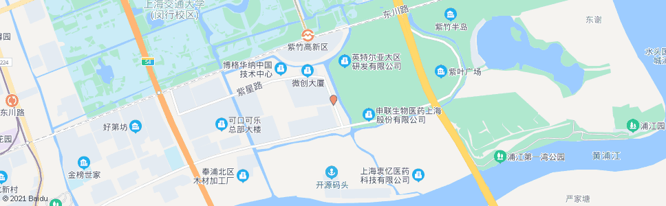 上海莲花南路紫月路_公交站地图_上海公交_妙搜公交查询2024