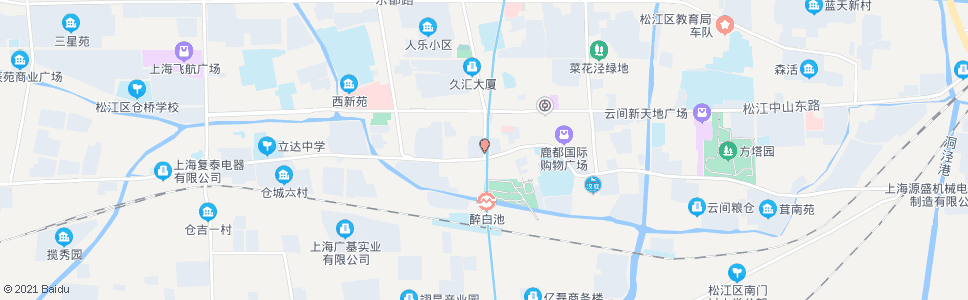 上海松汇路松金公路(招呼站)_公交站地图_上海公交_妙搜公交查询2024