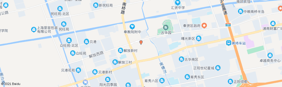 上海南新新村_公交站地图_上海公交_妙搜公交查询2024