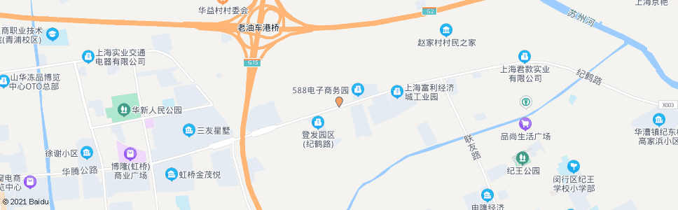 上海纪鹤公路鹫山村_公交站地图_上海公交_妙搜公交查询2024