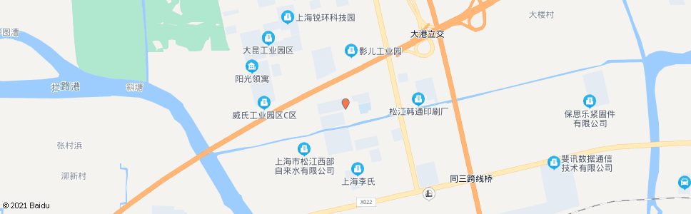 上海大港中心学校_公交站地图_上海公交_妙搜公交查询2024