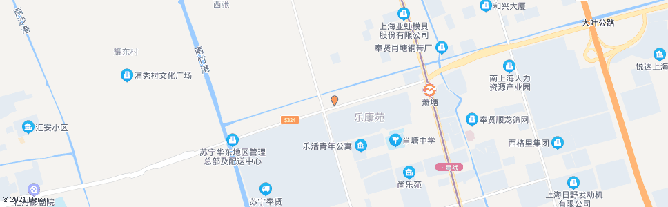 上海发展村_公交站地图_上海公交_妙搜公交查询2024