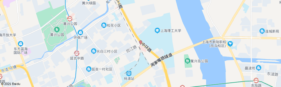 上海军工路控江路_公交站地图_上海公交_妙搜公交查询2025