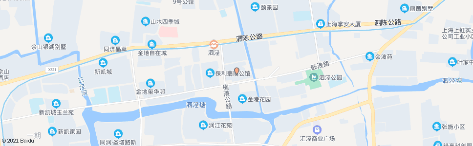 上海横港小区(泗凤路)_公交站地图_上海公交_妙搜公交查询2024