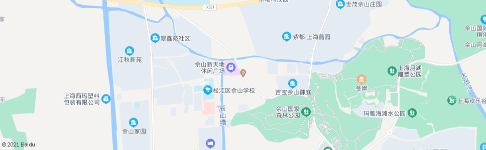 上海桃源路外青松公路_公交站地图_上海公交_妙搜公交查询2024