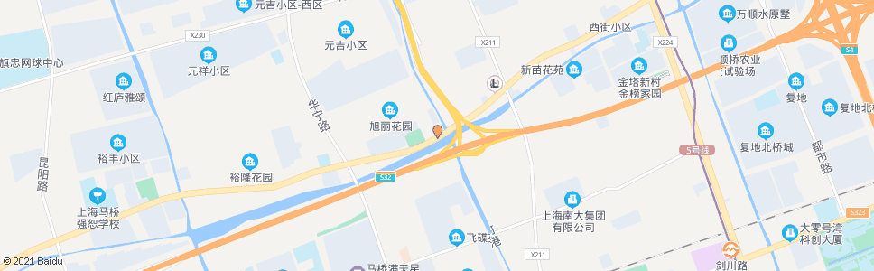 上海北松公路蜂王路_公交站地图_上海公交_妙搜公交查询2024