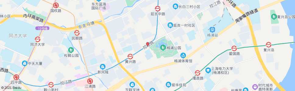 上海控江路双阳路_公交站地图_上海公交_妙搜公交查询2024