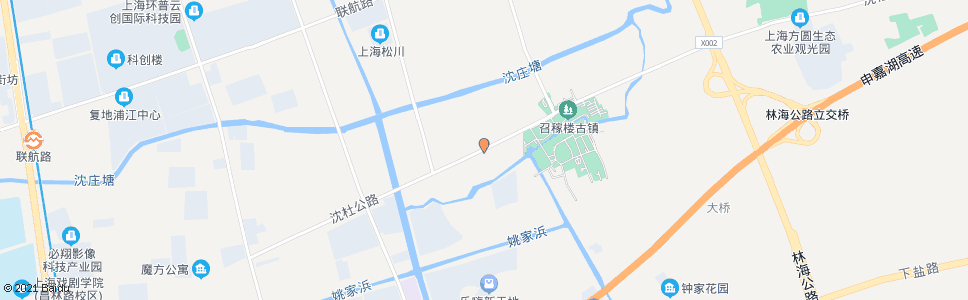 上海沈杜公路联胜路_公交站地图_上海公交_妙搜公交查询2025