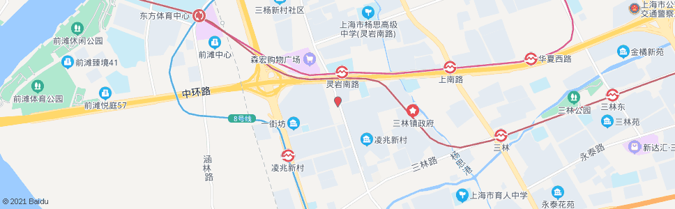 上海上浦路长青路_公交站地图_上海公交_妙搜公交查询2024