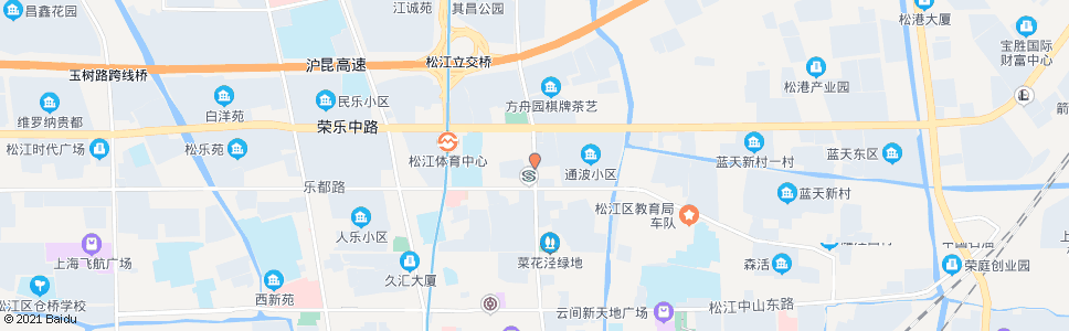 上海松江七中_公交站地图_上海公交_妙搜公交查询2024
