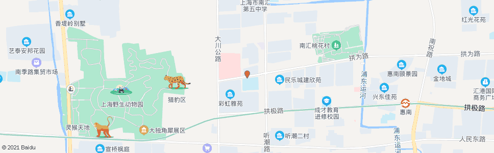 上海拱为路听悦路_公交站地图_上海公交_妙搜公交查询2024