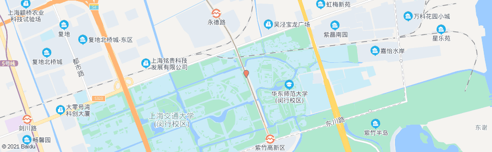 上海莲花南路剑川路_公交站地图_上海公交_妙搜公交查询2025