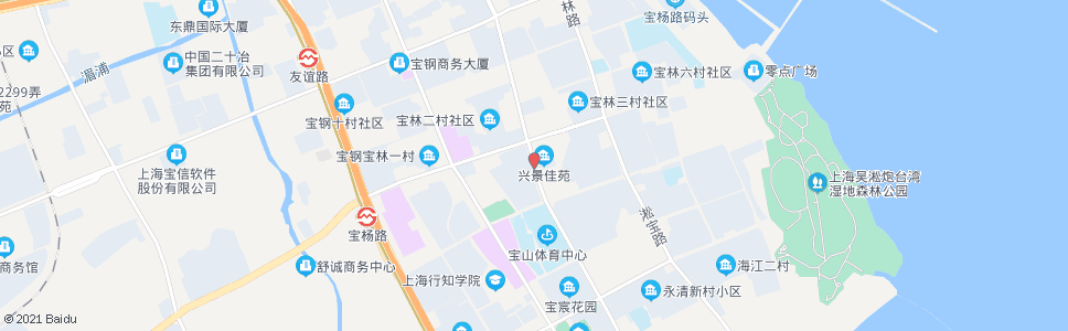 上海永清路宝杨路_公交站地图_上海公交_妙搜公交查询2024