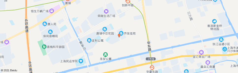 上海顾唐路齐爱路_公交站地图_上海公交_妙搜公交查询2024