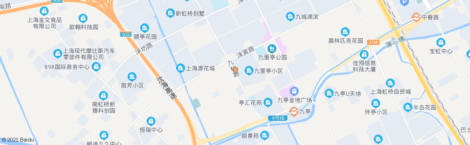 上海九杜路越联路_公交站地图_上海公交_妙搜公交查询2024