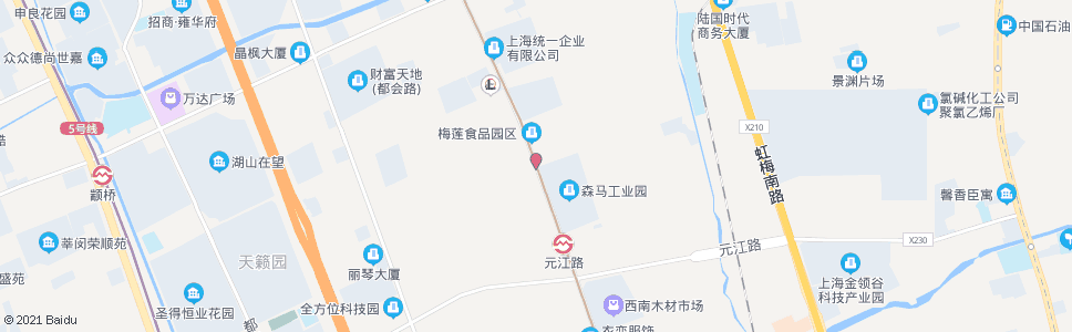 上海莲花南路梅莲路_公交站地图_上海公交_妙搜公交查询2024