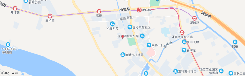 上海和龙路花山路_公交站地图_上海公交_妙搜公交查询2024