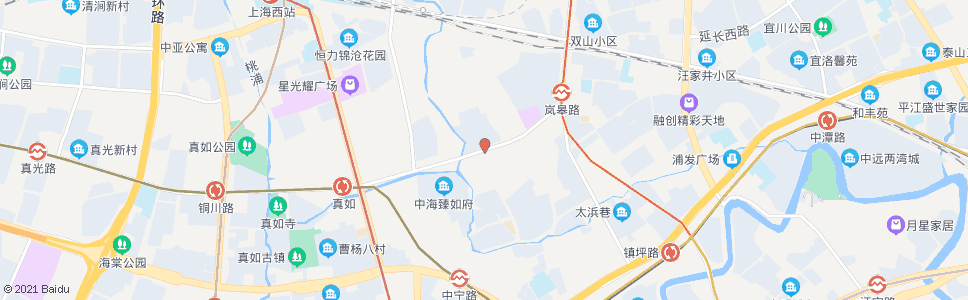 上海铜川路府村路_公交站地图_上海公交_妙搜公交查询2024