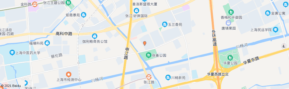 上海益江路(玉兰香苑二期A块)_公交站地图_上海公交_妙搜公交查询2024