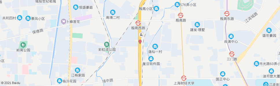 上海安汾路逸仙路_公交站地图_上海公交_妙搜公交查询2024