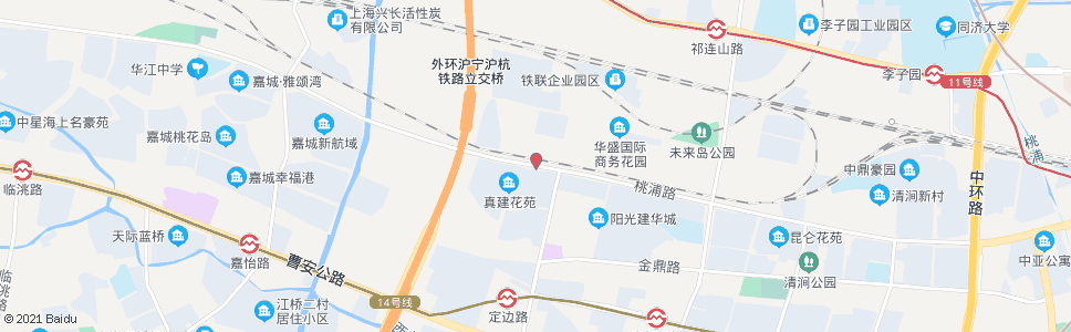 上海桃浦路定边路_公交站地图_上海公交_妙搜公交查询2024