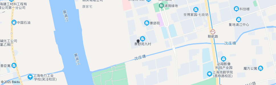 上海浦瑞路联航路_公交站地图_上海公交_妙搜公交查询2024