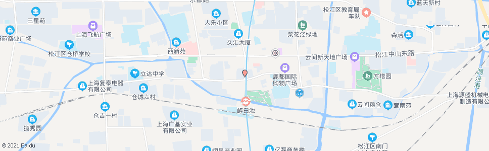 上海人民南路松汇路(招呼站)_公交站地图_上海公交_妙搜公交查询2024