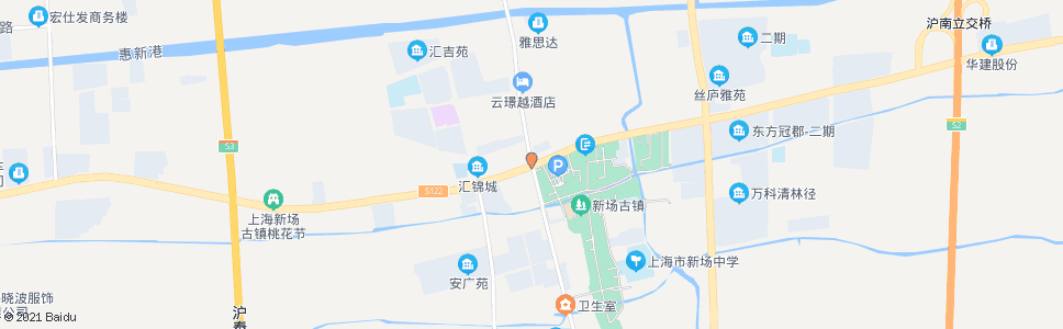 上海沪南公路新奉公路_公交站地图_上海公交_妙搜公交查询2024