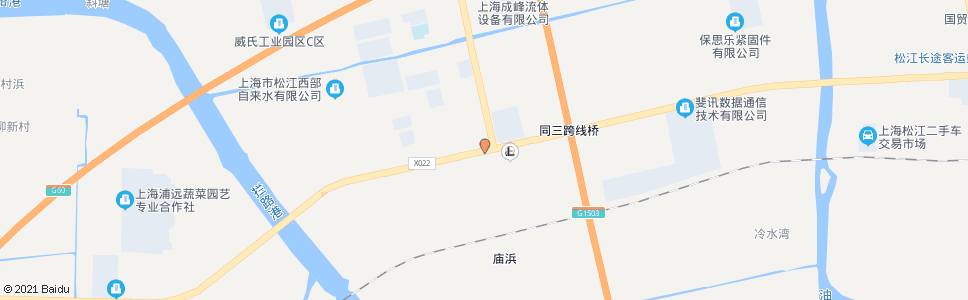 上海松蒸公路昆港公路_公交站地图_上海公交_妙搜公交查询2024