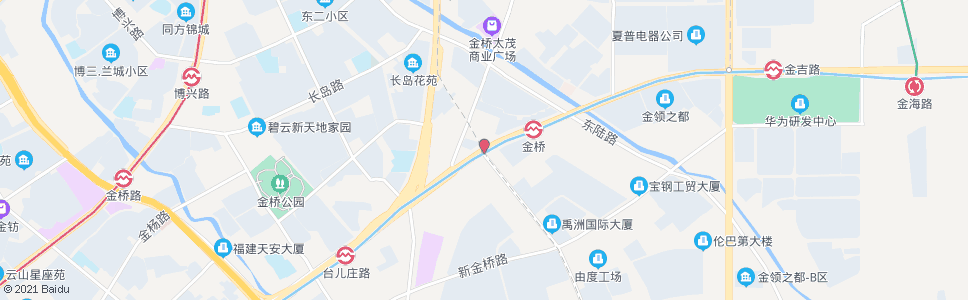 上海金海路金高路_公交站地图_上海公交_妙搜公交查询2024
