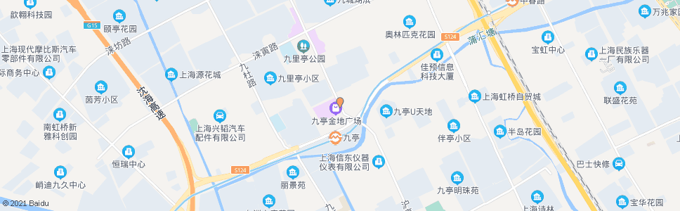 上海沪松公路沪亭北路_公交站地图_上海公交_妙搜公交查询2024